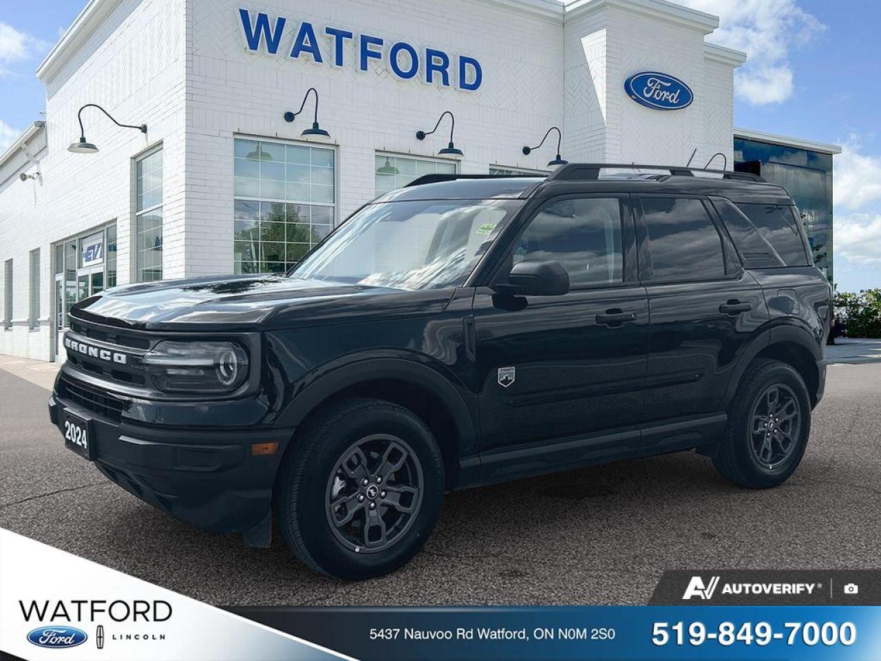 Used 2024 Ford Bronco Sport Big Bend 4x4 for sale in Watford, ON