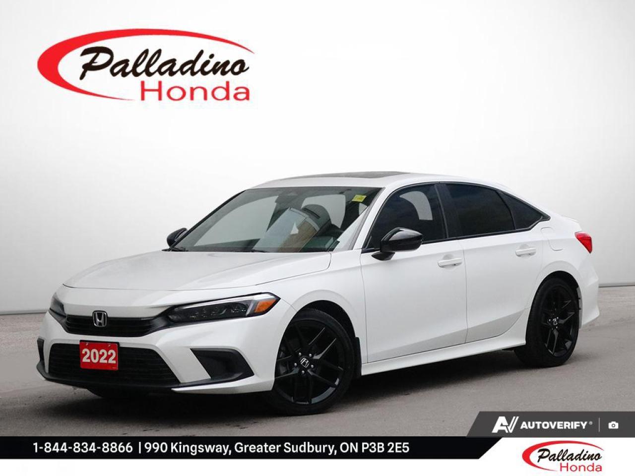 Used 2022 Honda Civic Sedan Sport for sale in Greater Sudbury, ON