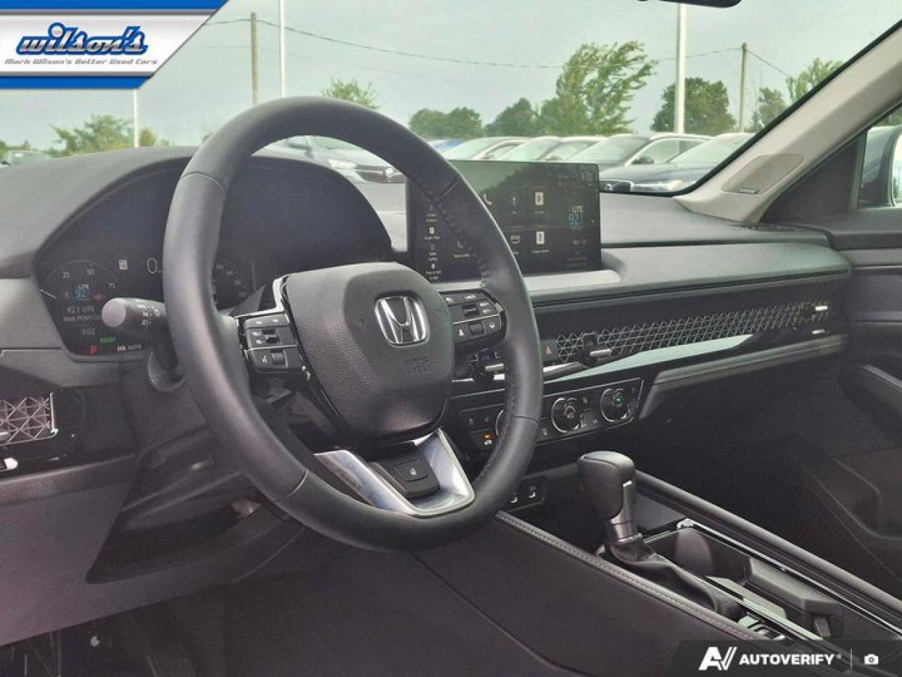 2025 Honda Accord Hybrid Touring | Leather | Sunroof | Nav | Adaptive Cruise | Cooled + Heated Seats | and More ! Photo