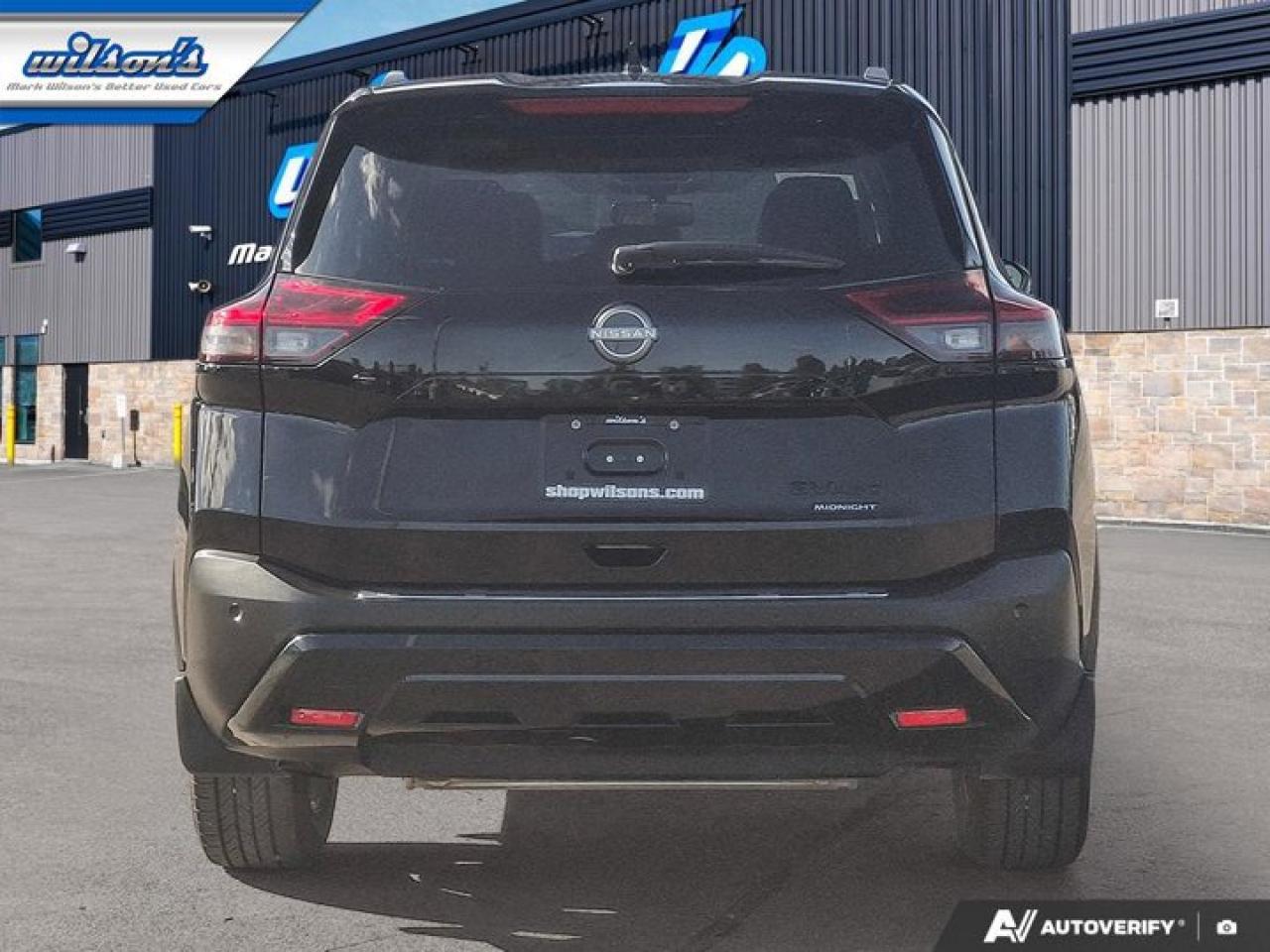 2023 Nissan Rogue SV Midnight Edition AWD | Pano Roof | Leatherette | Heated Seats + Steering | Keyless Entry & More ! Photo