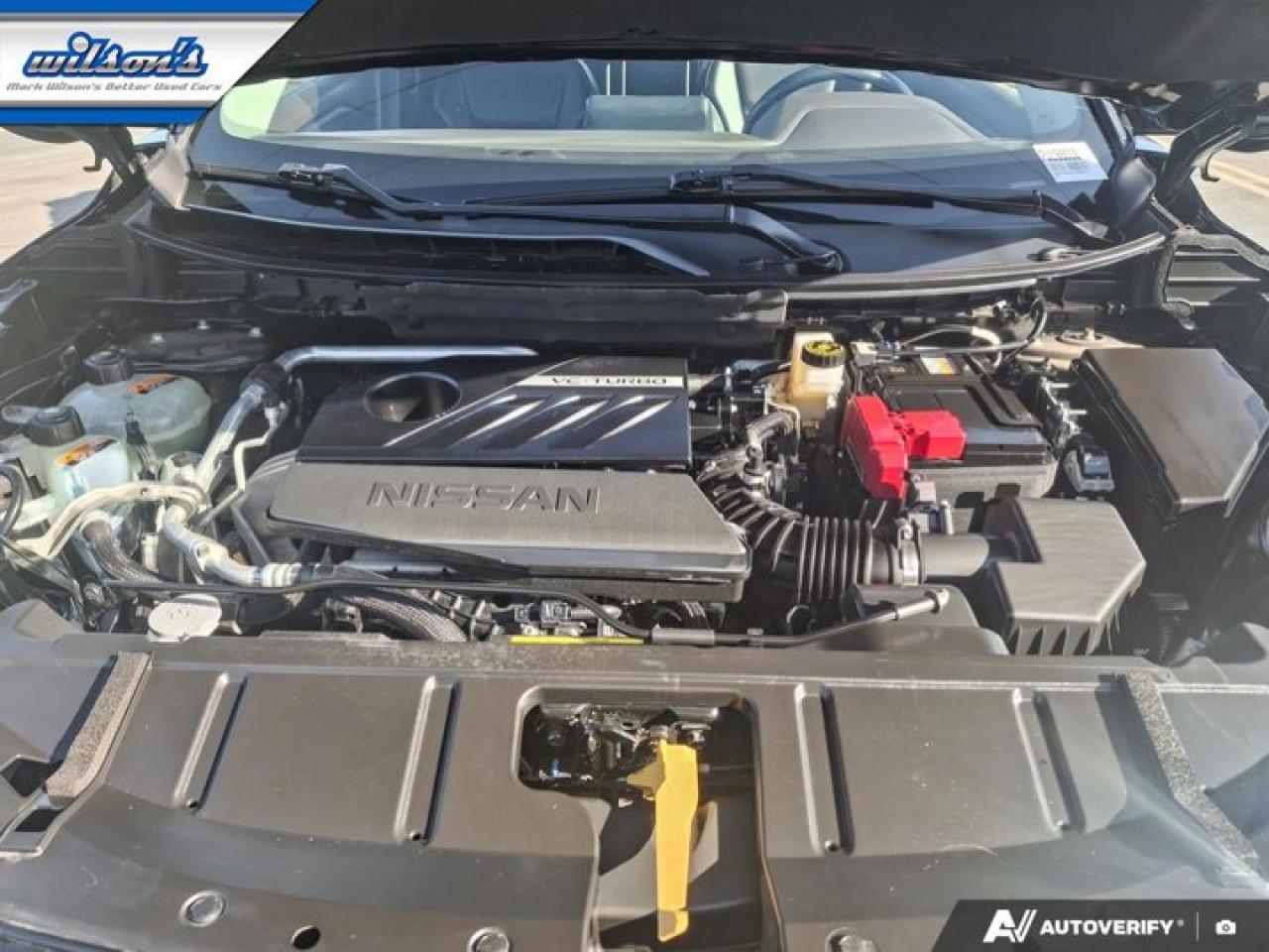 2023 Nissan Rogue SV Midnight Edition AWD | Pano Roof | Leatherette | Heated Seats + Steering | Keyless Entry & More ! Photo