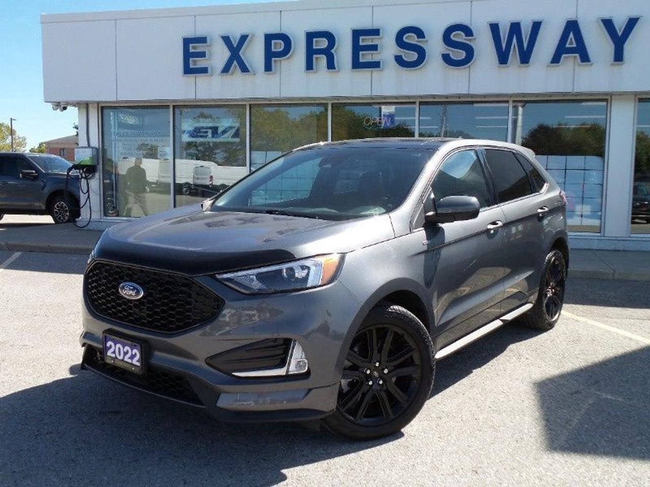 2022 Ford Edge ST LINE, COPILOT PACKAGE, PANO ROOF, HEATED WHEEL! Photo0