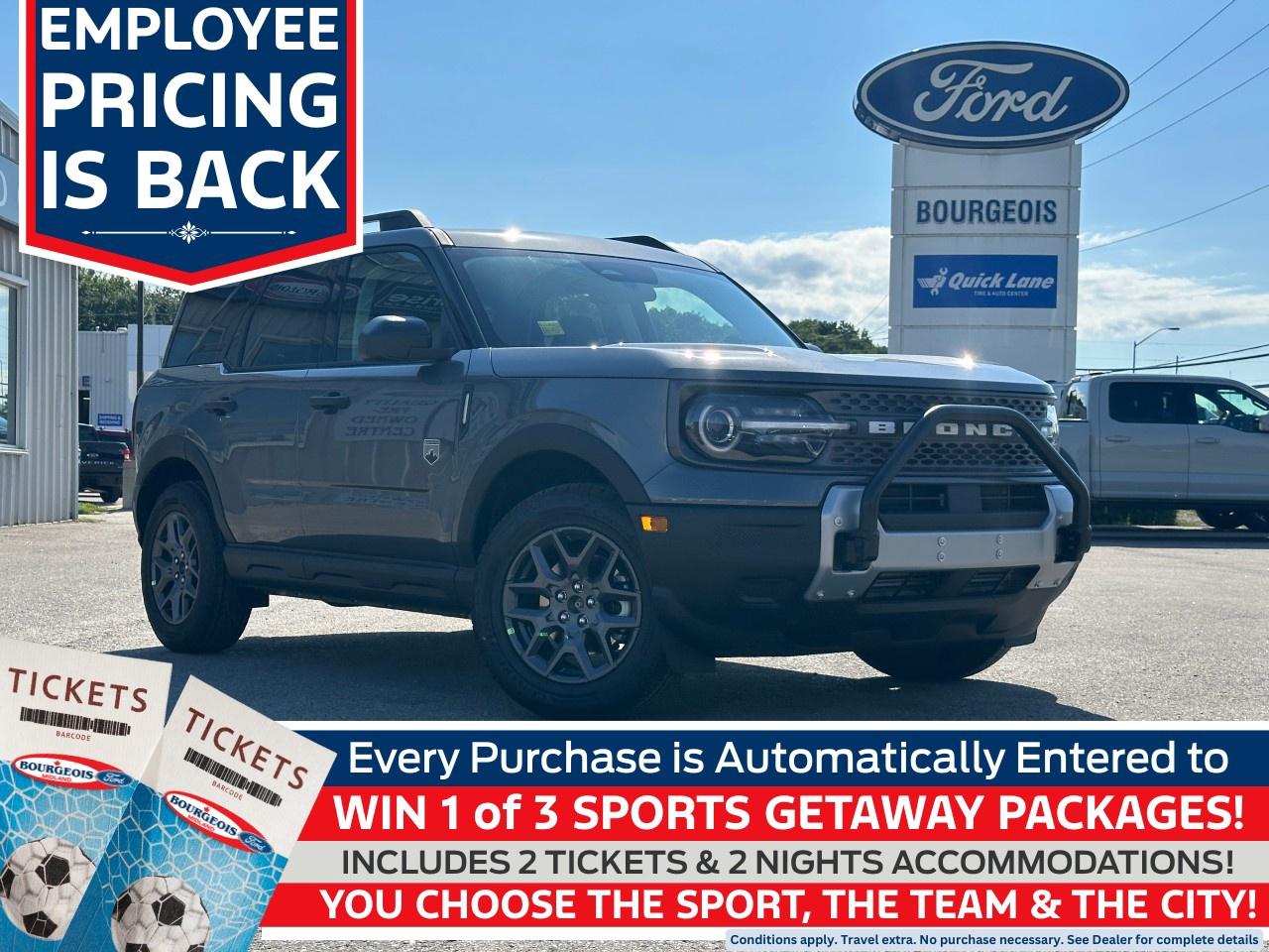 New 2025 Ford Bronco Sport Big Bend 4x4 for sale in Midland, ON
