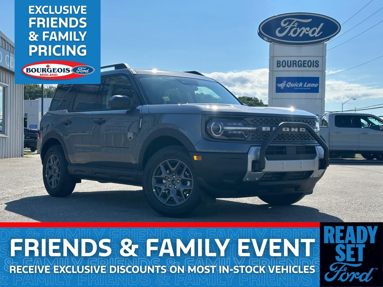 New 2025 Ford Bronco Sport Big Bend 4x4 for sale in Midland, ON