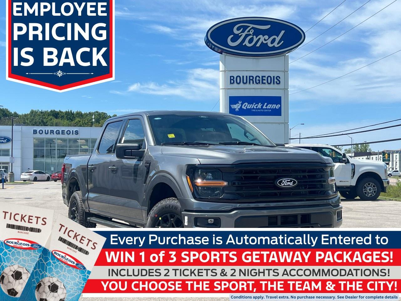 New 2025 Ford F-150 XLT 4WD SuperCrew 5.5' Box for sale in Midland, ON