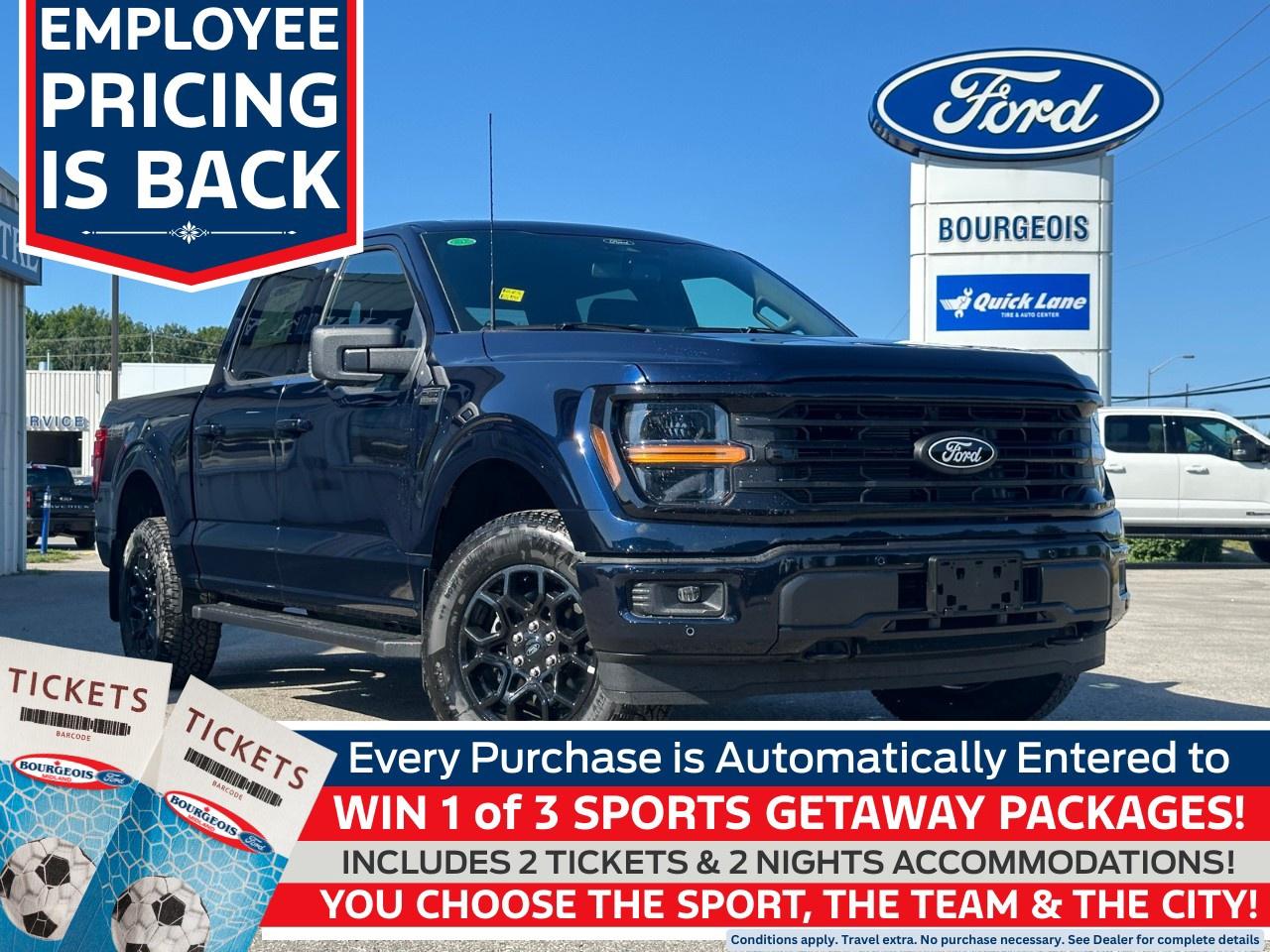 New 2025 Ford F-150 XLT 4WD SuperCrew 5.5' Box for sale in Midland, ON