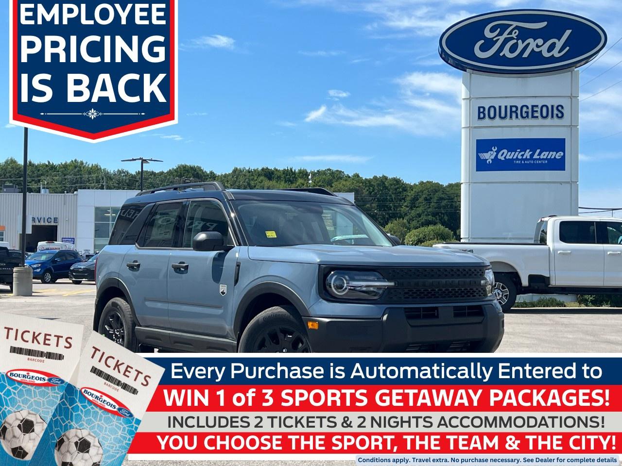 New 2025 Ford Bronco Sport Big Bend 4x4 for sale in Midland, ON