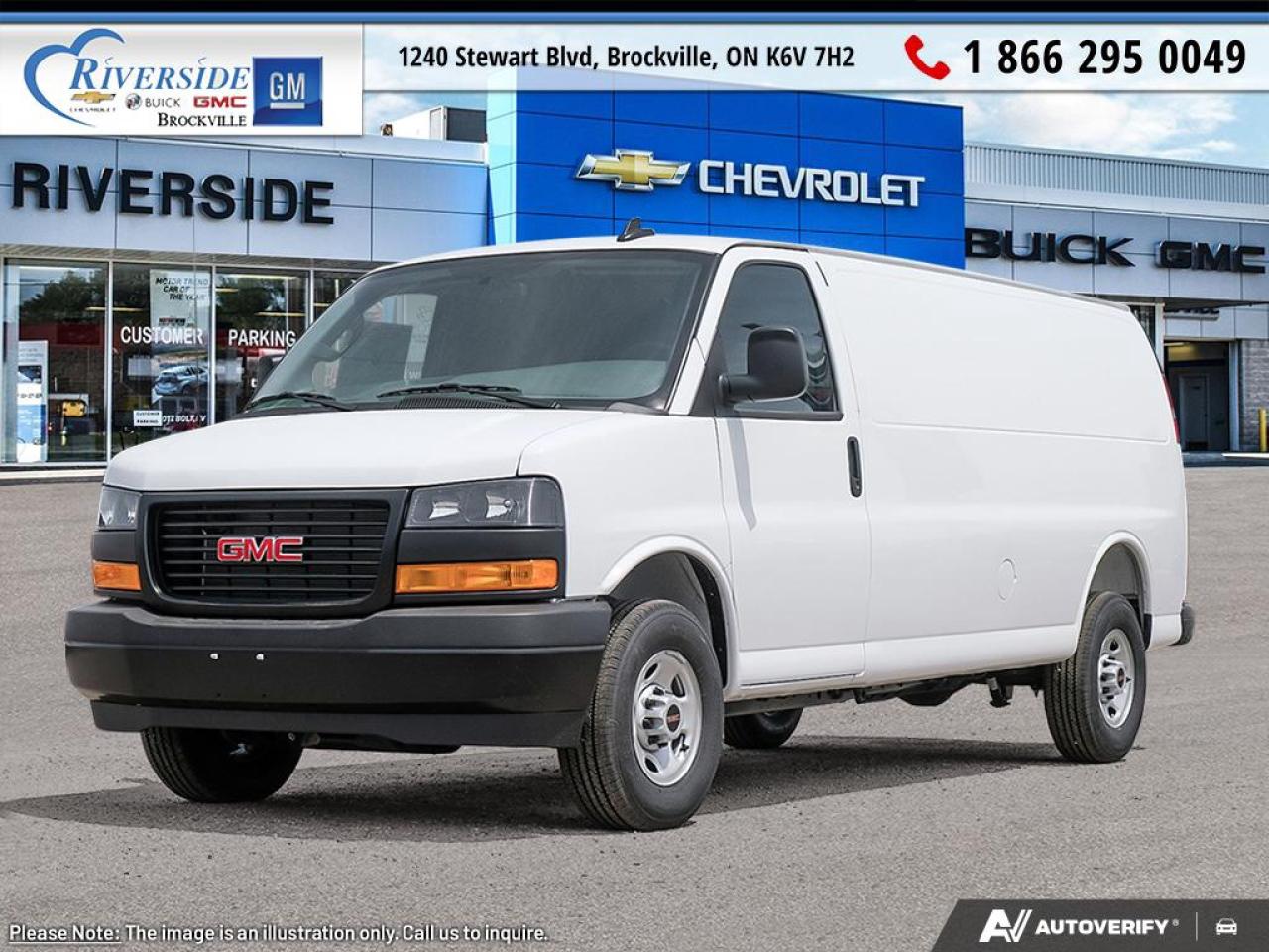 New 2025 GMC Savana 3500 Work Van for sale in Brockville, ON