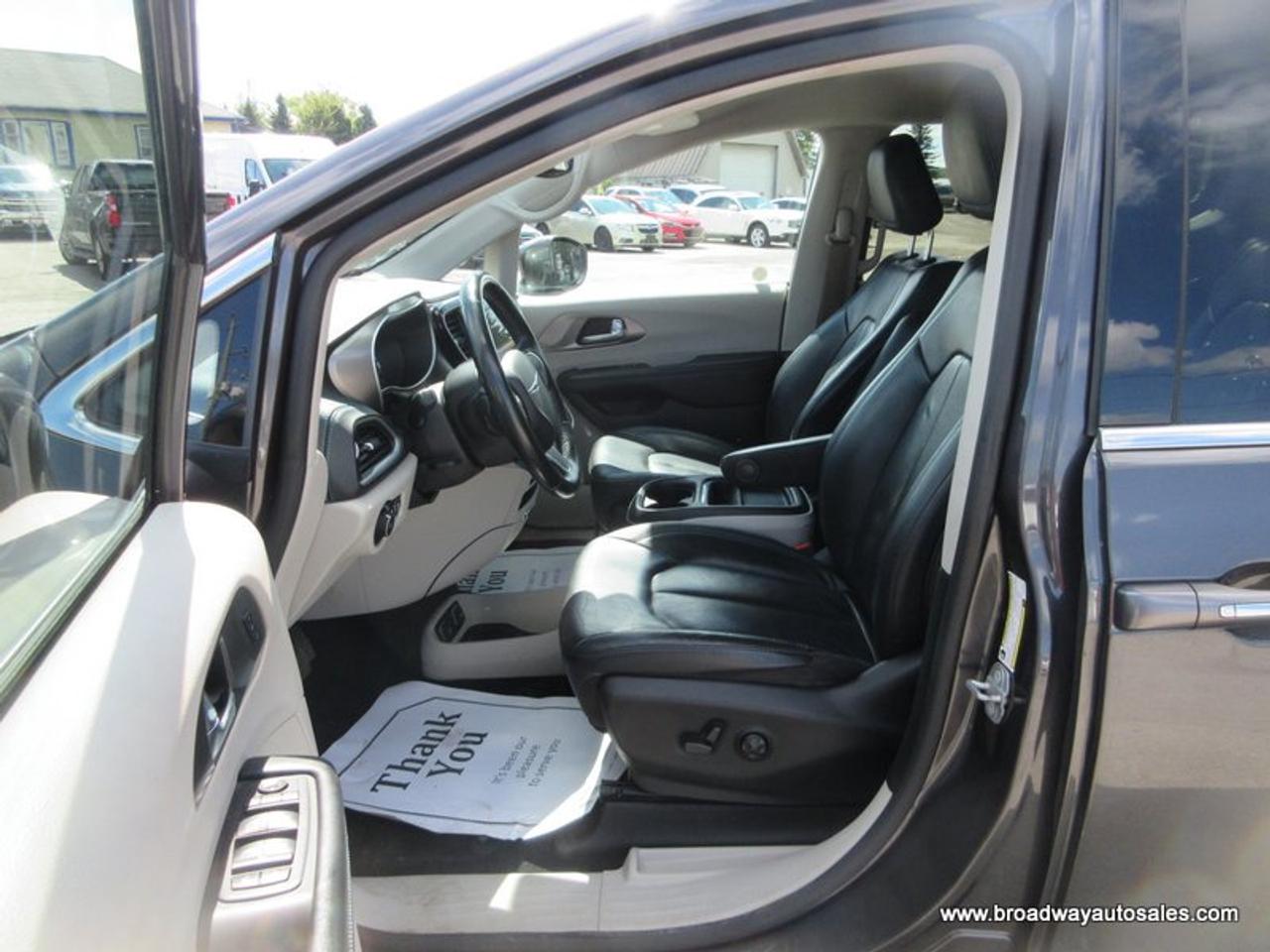 2021 Chrysler Pacifica ALL-WHEEL DRIVE TOURING-VERSION 7 PASSENGER 3.6L - V6.. CAPTAINS.. 3RD ROW.. NAVIGATION.. POWER DOORS & TAILGATE.. LEATHER.. HEATED SEATS & WHEEL.. Photo