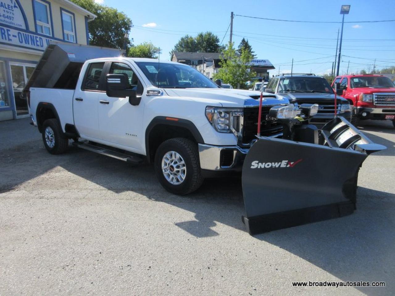 2022 GMC Sierra 2500 3/4 TON SL-VERSION 6 PASSENGER 6.6L - V8.. 4X4.. QUAD-CAB.. 6.6-BOX.. SNOW-EX-V-PLOW.. DUMPER-DOGG-SALTER.. BACK-UP CAMERA.. BLUETOOTH SYSTEM.. Photo4