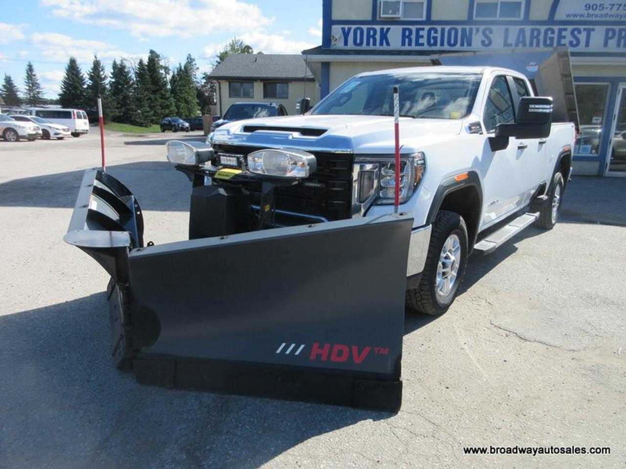 2022 GMC Sierra 2500 3/4 TON SL-VERSION 6 PASSENGER 6.6L - V8.. 4X4.. QUAD-CAB.. 6.6-BOX.. SNOW-EX-V-PLOW.. DUMPER-DOGG-SALTER.. BACK-UP CAMERA.. BLUETOOTH SYSTEM.. Photo