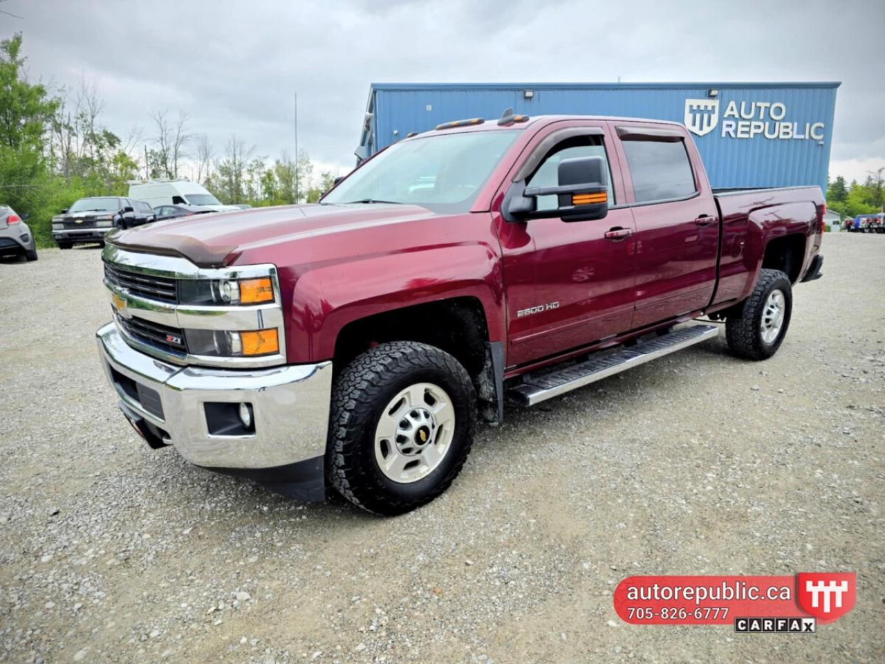 Used 2015 Chevrolet Silverado 2500 HD LT 6.0L V8 Gas 4x4 Certified Well Maintained for sale in Orillia, ON