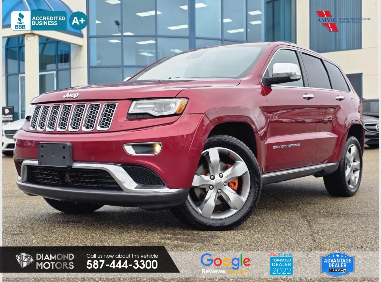 Used 2014 Jeep Grand Cherokee Summit for sale in Edmonton, AB