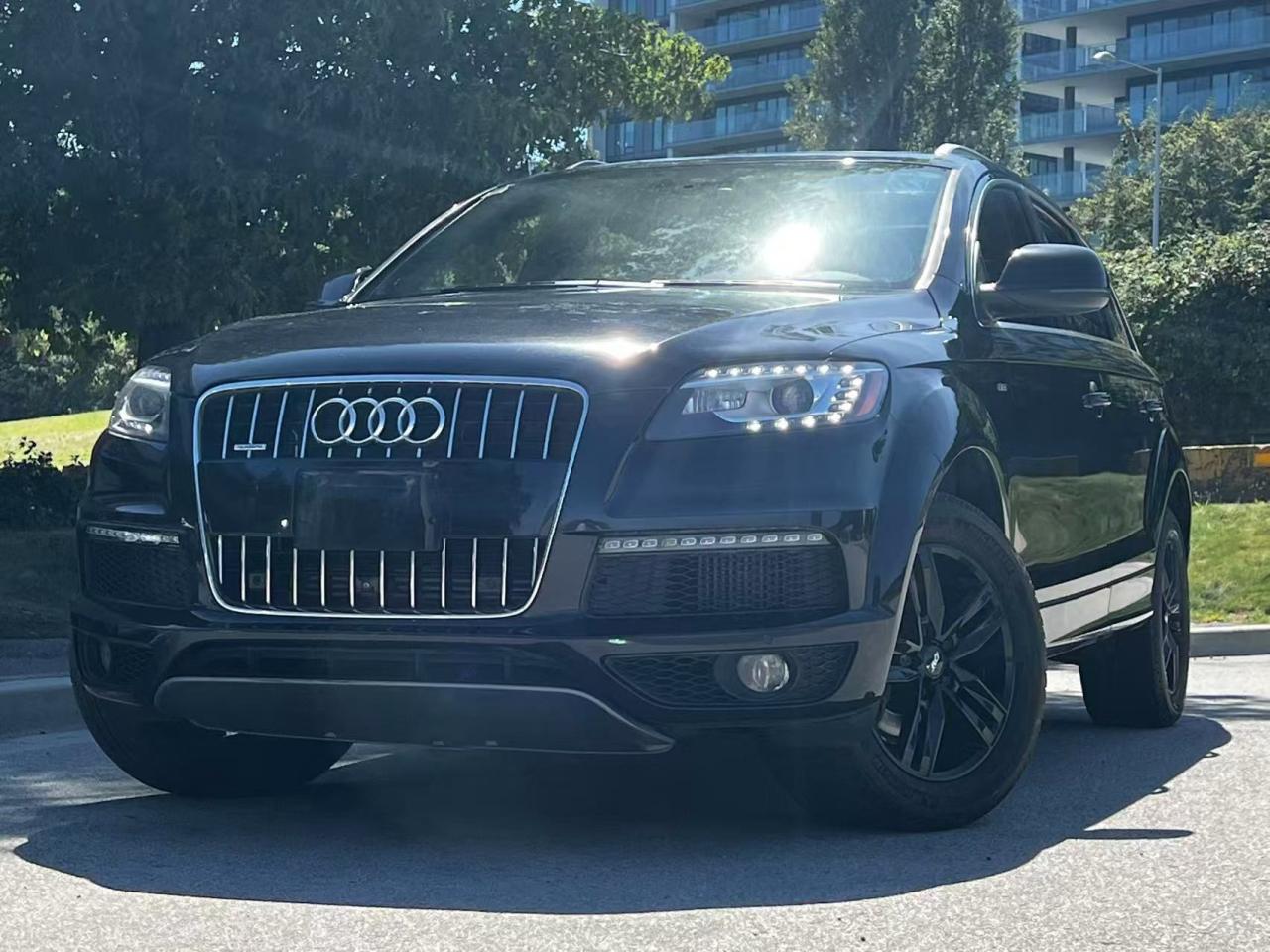 Used 2015 Audi Q7 Quattro 3.0L TDI Vorsprung Edition/CLEAN TITLE/ NO ACCIDENT/ S-LINE for sale in Richmond, BC
