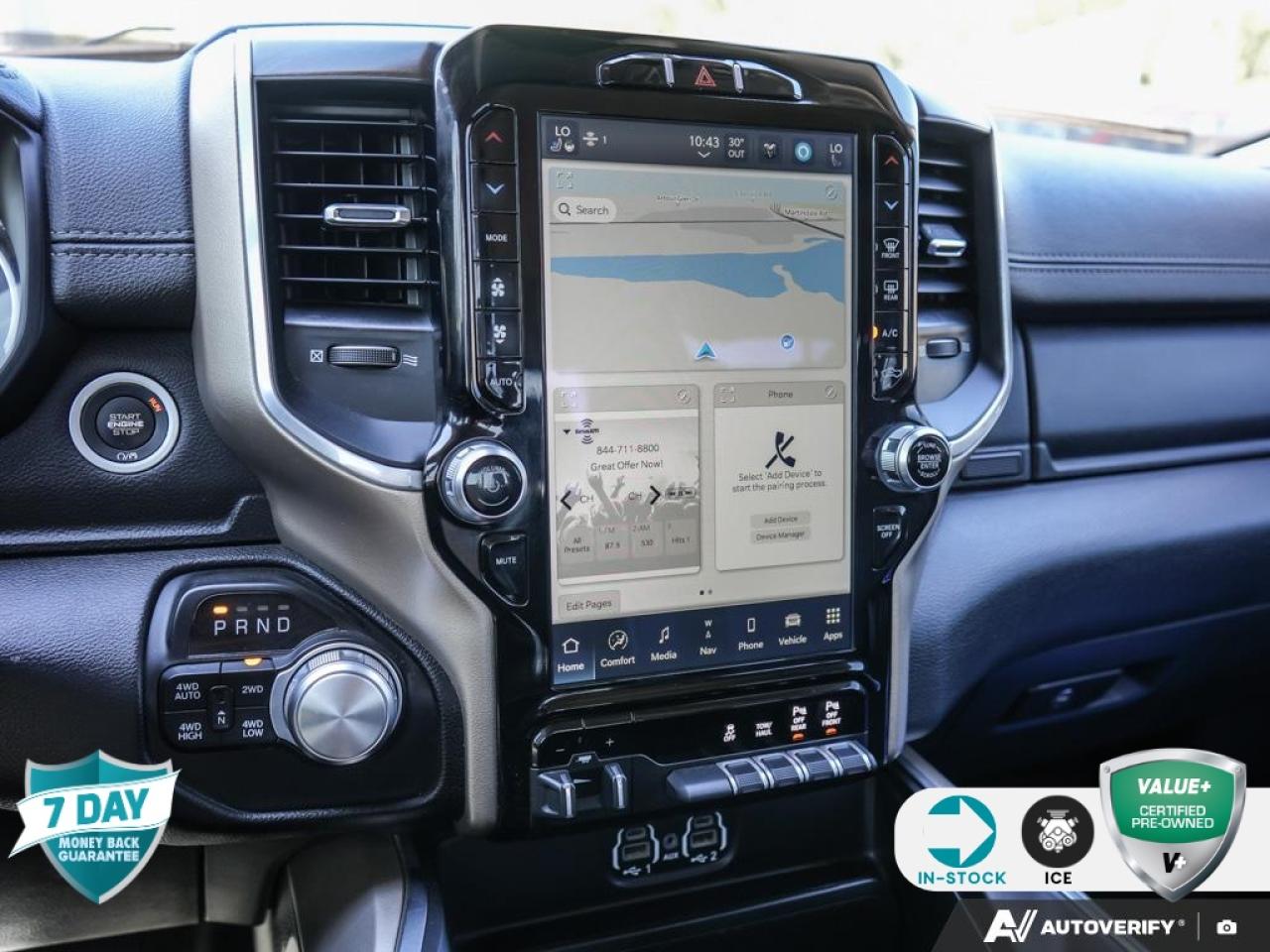 2022 RAM 1500 Laramie APPLE CARPLAY/ANDROID AUTO | FRONT HEATED SEATS | Photo