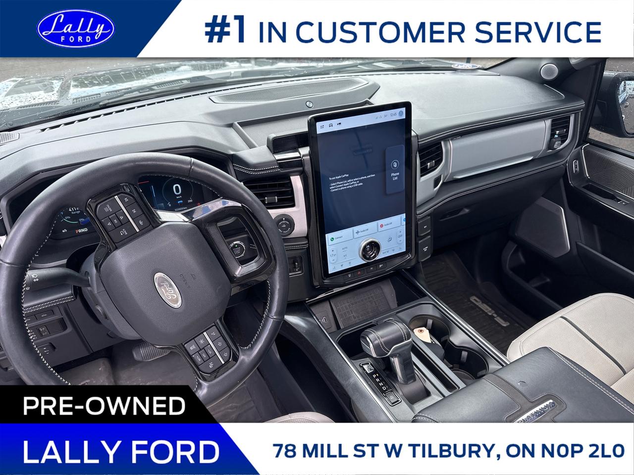 2022 Ford F-150 Lightning Platinum Moonroof, One Owner, Mint!! Photo