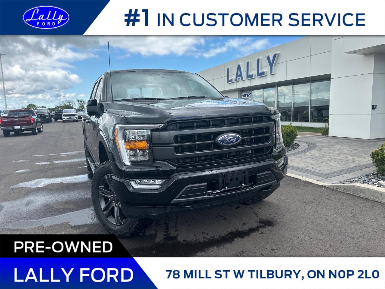 Used 2022 Ford F-150 Lariat Moonroof, V8, Leather!! for sale in Tilbury, ON