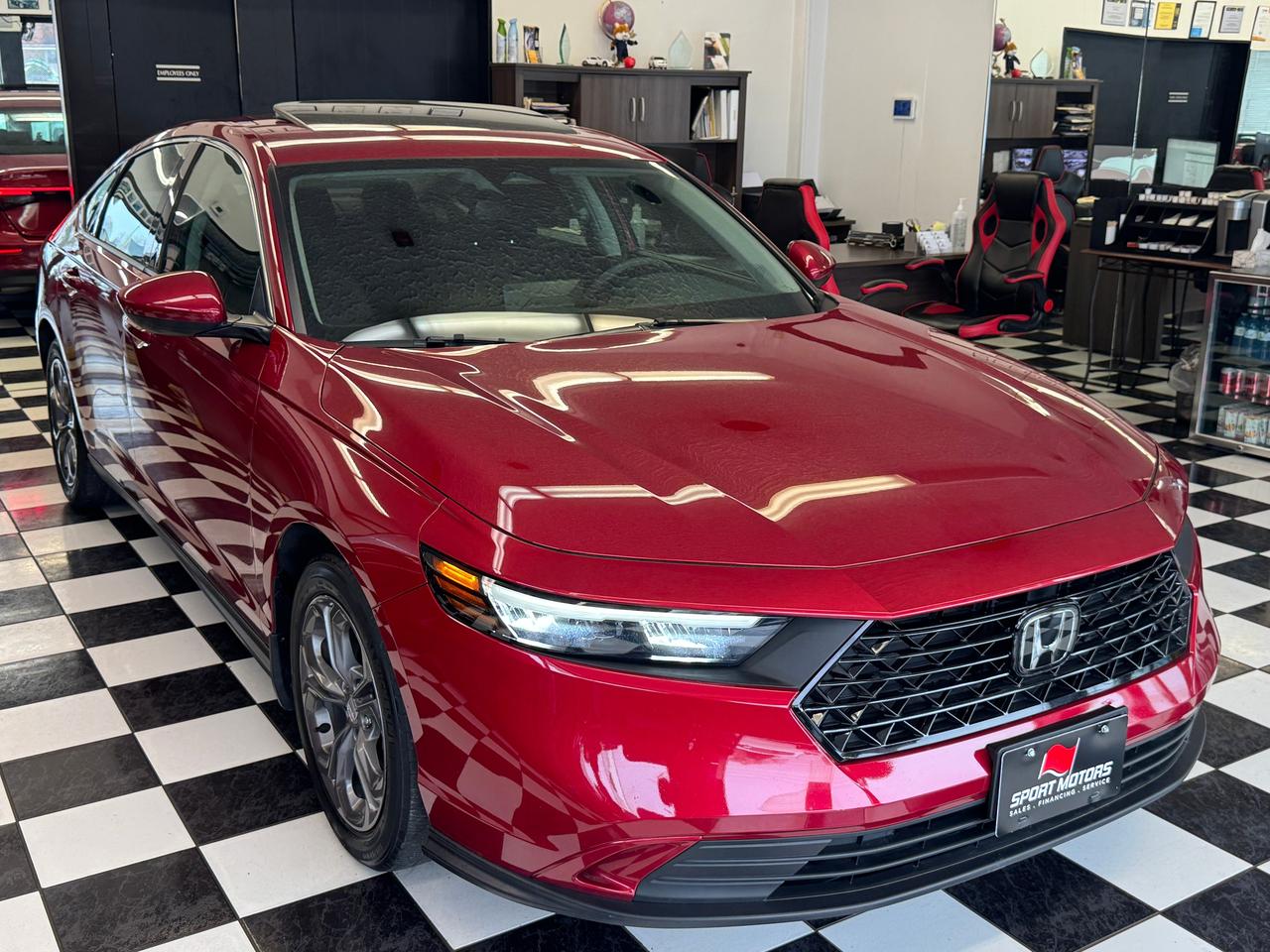 2023 Honda Accord EX+Roof+Adapive Cruise+LKA+BSM+CLEAN CARFAX Photo