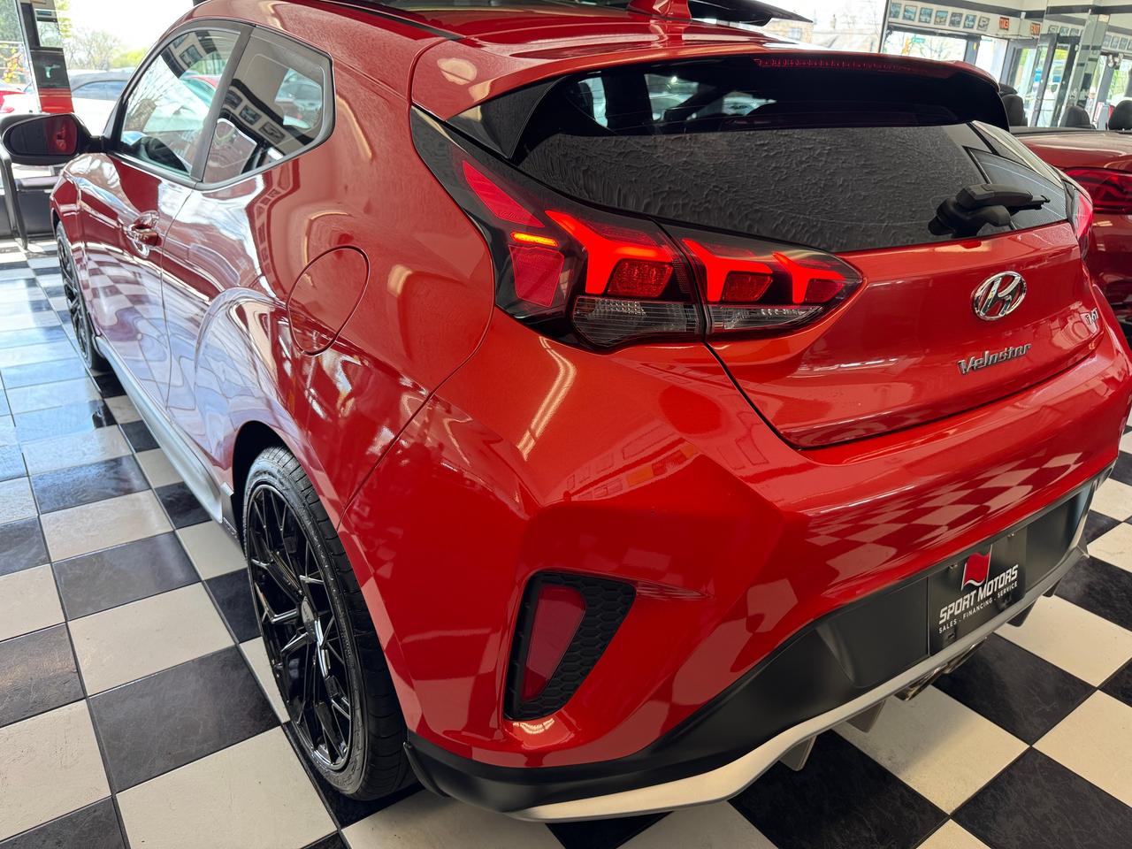 2019 Hyundai Veloster Turbo+New Tires+Wheels+Roof+BSM+CLEAN CARFAX Photo