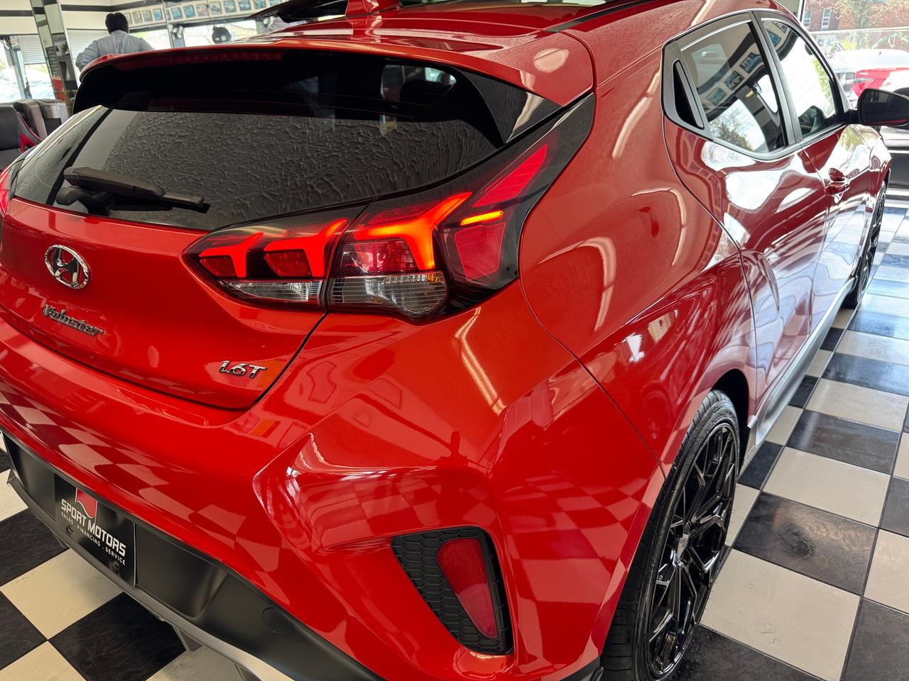 2019 Hyundai Veloster Turbo+New Tires+Wheels+Roof+BSM+CLEAN CARFAX Photo