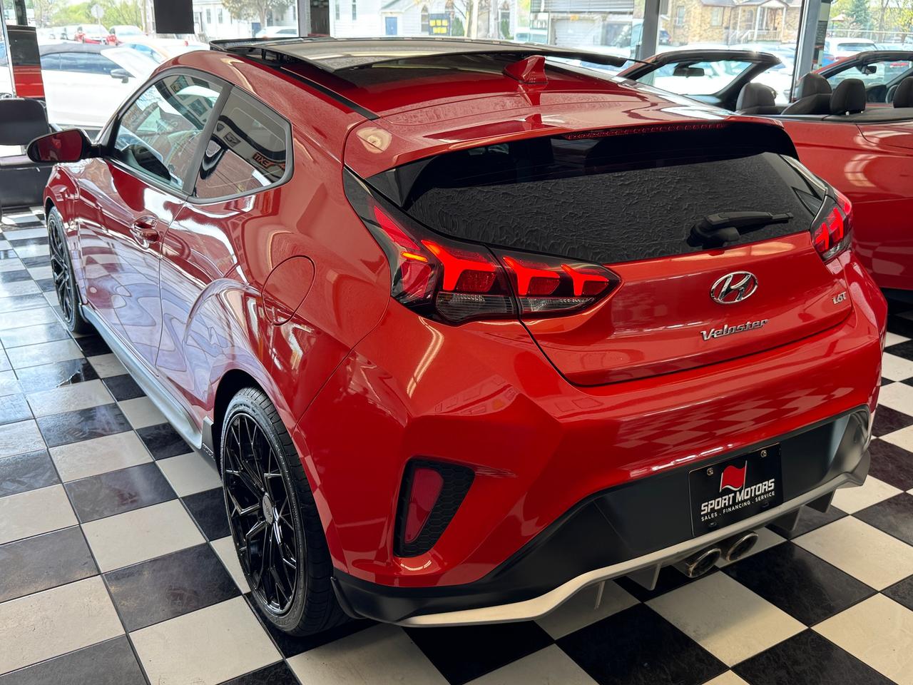 2019 Hyundai Veloster Turbo+New Tires+Wheels+Roof+BSM+CLEAN CARFAX Photo