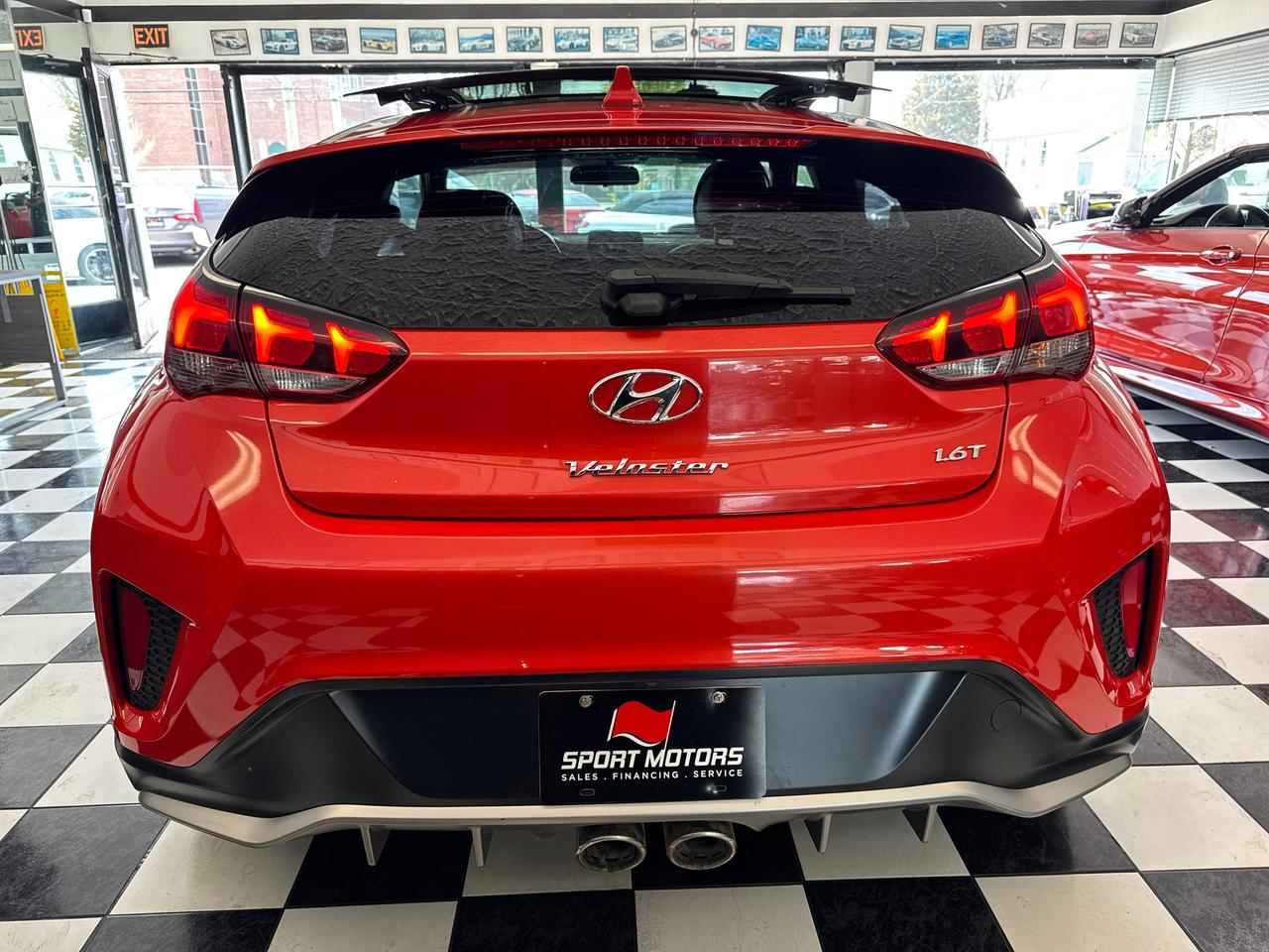 2019 Hyundai Veloster Turbo+New Tires+Wheels+Roof+BSM+CLEAN CARFAX Photo