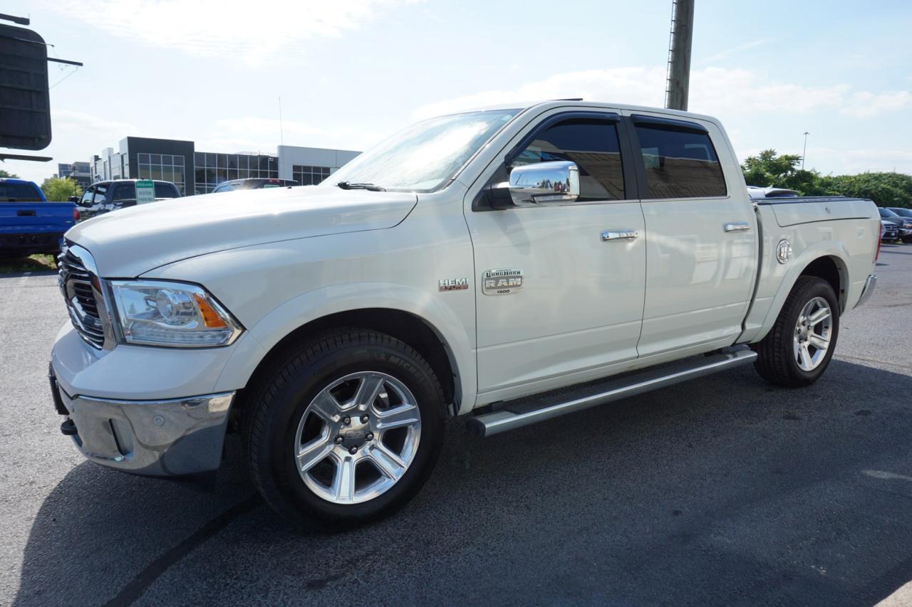 2017 RAM 1500 LONGHORN HEMI V8 CREW 4WD CERTIFIED *DODGE MAINTAIN* CAMERA NAV BLUETOOTH LEATHER HEATED SEATS SUNROOF CRUISE ALLOYS - Photo #3