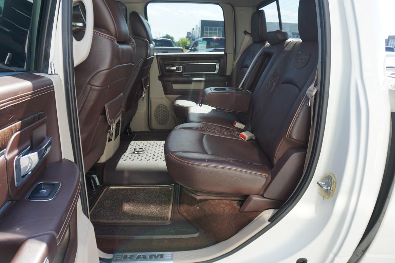 2017 RAM 1500 LONGHORN HEMI V8 CREW 4WD CERTIFIED *DODGE MAINTAIN* CAMERA NAV BLUETOOTH LEATHER HEATED SEATS SUNROOF CRUISE ALLOYS - Photo #15