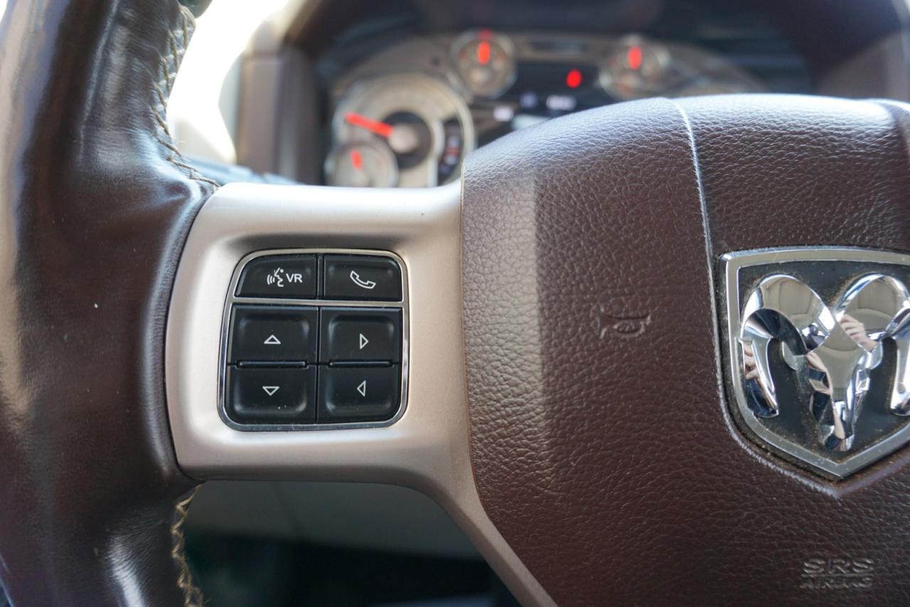 2017 RAM 1500 LONGHORN HEMI V8 CREW 4WD CERTIFIED *DODGE MAINTAIN* CAMERA NAV BLUETOOTH LEATHER HEATED SEATS SUNROOF CRUISE ALLOYS - Photo #37