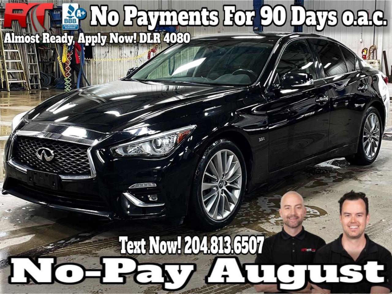 Used 2018 Infiniti Q50 3.0T Luxe for sale in Winnipeg, MB
