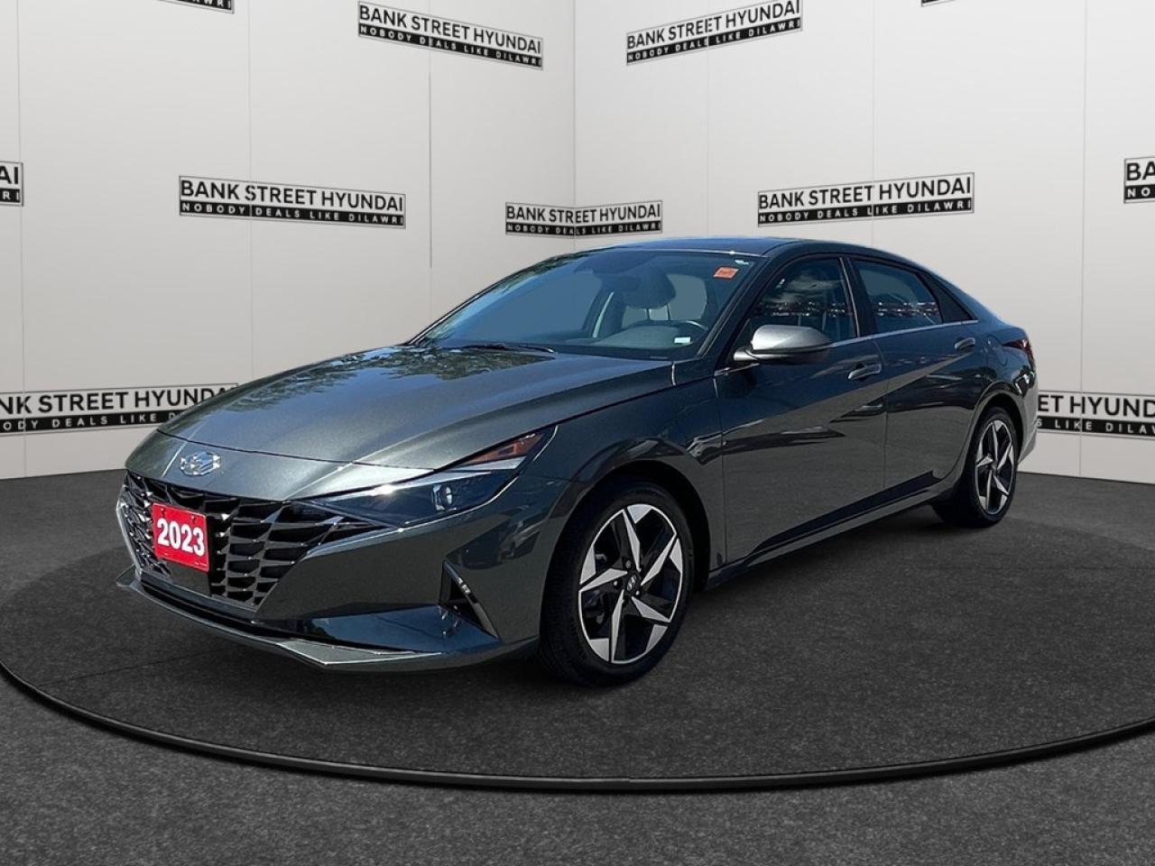 Used 2023 Hyundai Elantra Luxury IVT w/Two-Tone Interior for sale in Ottawa, ON