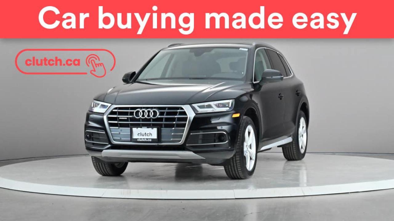 Used 2020 Audi Q5 Progressiv AWD w/ Apple CarPlay, Heated Front Seats, Rearview Cam for sale in Toronto, ON