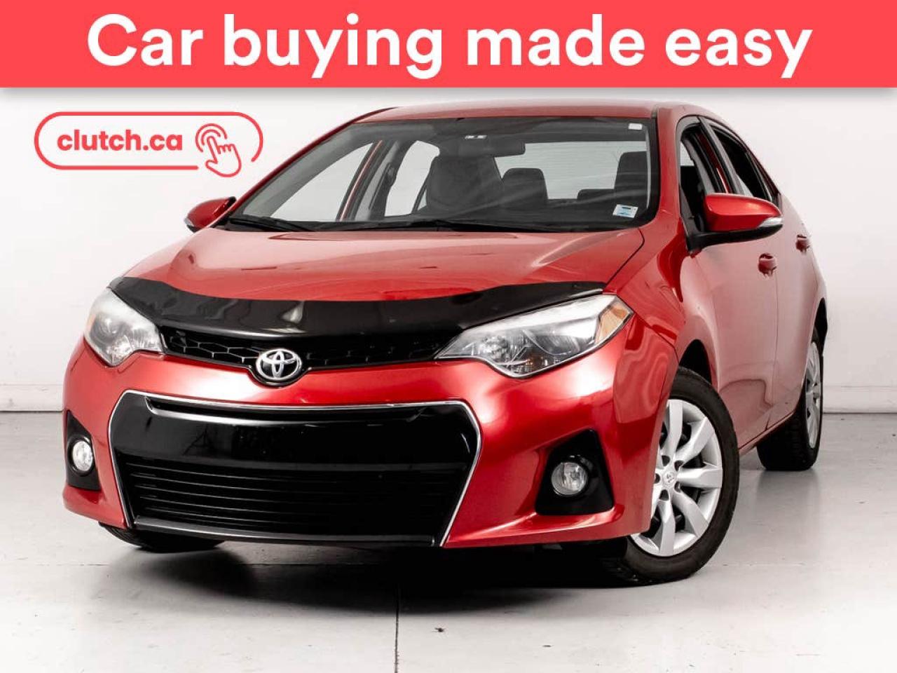 Used 2016 Toyota Corolla S w/ Rearview Cam, Heated Seats for sale in Bedford, NS