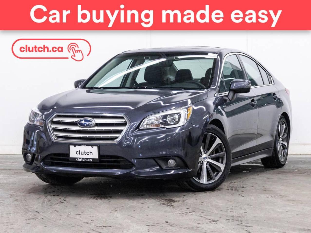 Used 2017 Subaru Legacy 2.5i Limited AWD w/ Technology Pkg w/ Heated Front Seats, Bluetooth, Rearview Cam for sale in Toronto, ON