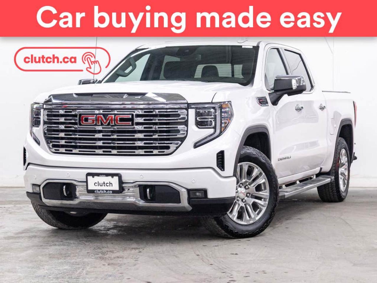 Used 2024 GMC Sierra 1500 Denali 4WD w/Apple CarPlay & Android Auto, Heated Front Seats, Backup Cam for sale in Toronto, ON