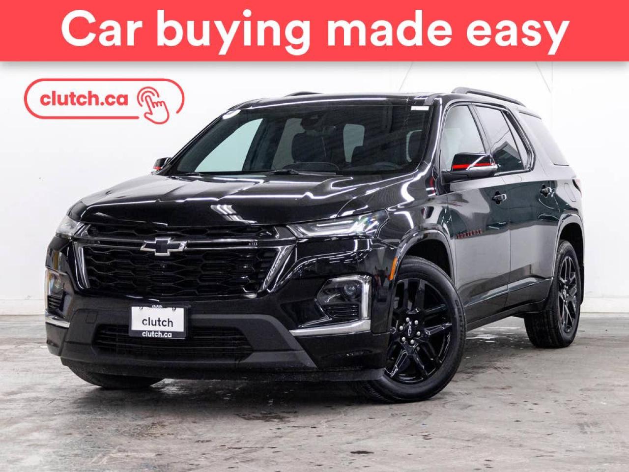 Used 2023 Chevrolet Traverse Premier AWD w/Apple CarPlay & Android Auto, Heated Front Seats, Backup Cam for sale in Toronto, ON
