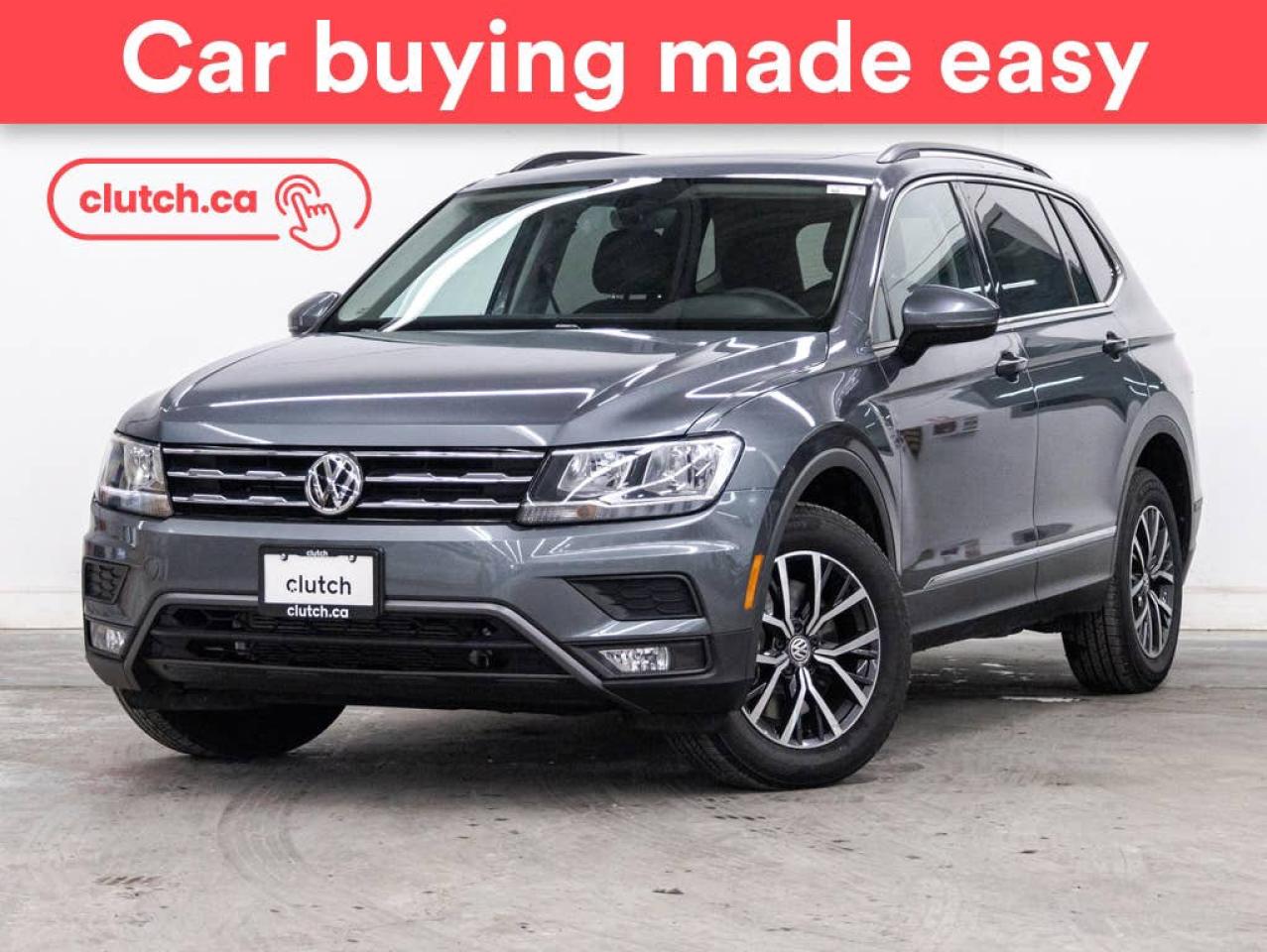 Used 2021 Volkswagen Tiguan Comfortline AWD w/ Apple CarPlay & Android Auto, Panoramic Moonroof, Nav for sale in Toronto, ON