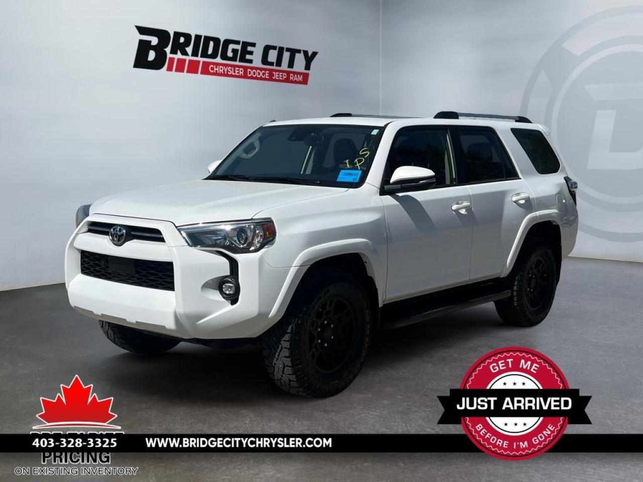 Used 2021 Toyota 4Runner V6 - Leather - TRD Appearance Pkg - 7 Passenger Seating - Side Steps - 4x4 - Low Km's! for sale in Lethbridge, AB