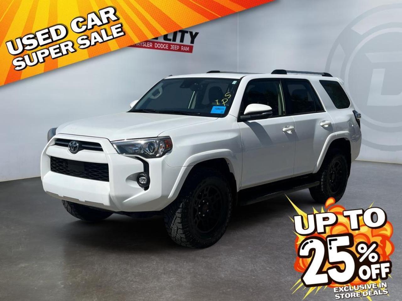 Used 2021 Toyota 4Runner V6 - Leather - TRD Appearance Pkg - 7 Passenger Seating - Side Steps - 4x4 - Low Km's! for sale in Lethbridge, AB