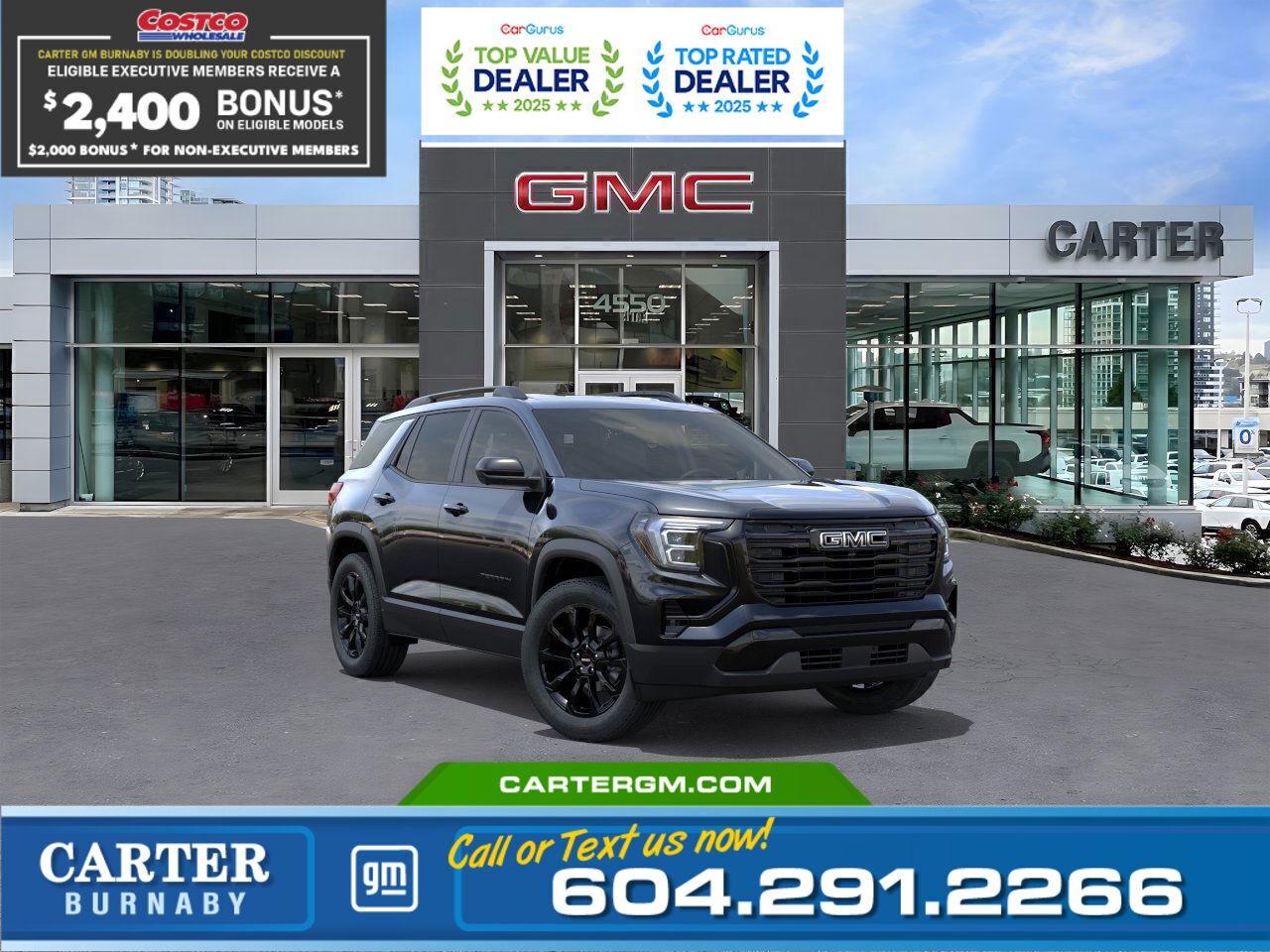 New 2026 GMC Terrain ELEVATION AWD | Double Costco Bonus: Up to $2,400! for sale in Burnaby, BC