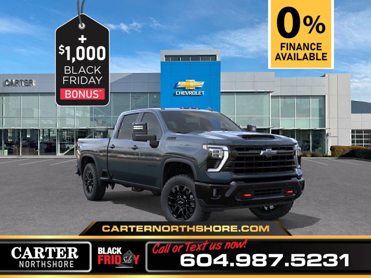 New 2025 Chevrolet Silverado 3500HD HIGH COUNTRY 4WD | Z71 Off-Road Pkg/Auto Lock Diff for sale in North Vancouver, BC