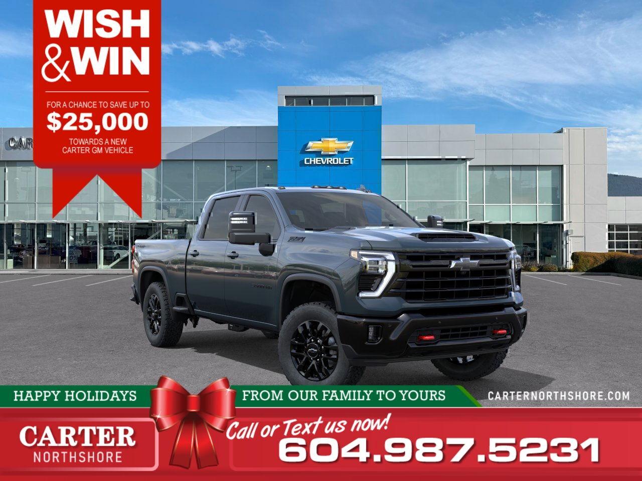 New 2025 Chevrolet Silverado 3500HD HIGH COUNTRY 4WD | Z71 Off-Road Pkg/Auto Lock Diff for sale in North Vancouver, BC