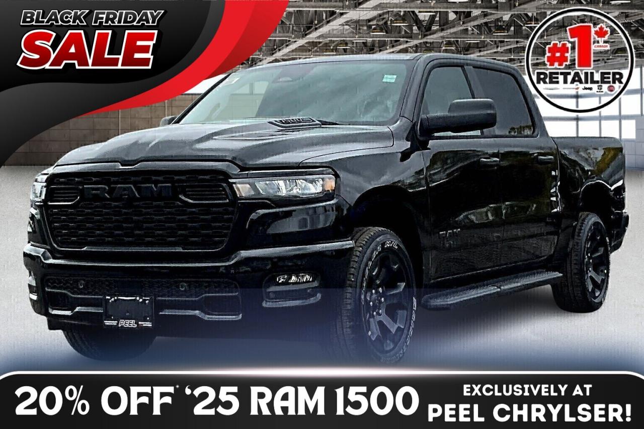 2025 RAM 1500 TRADESMAN CREW | Black Express Pkg | Buckets | V6 Photo0