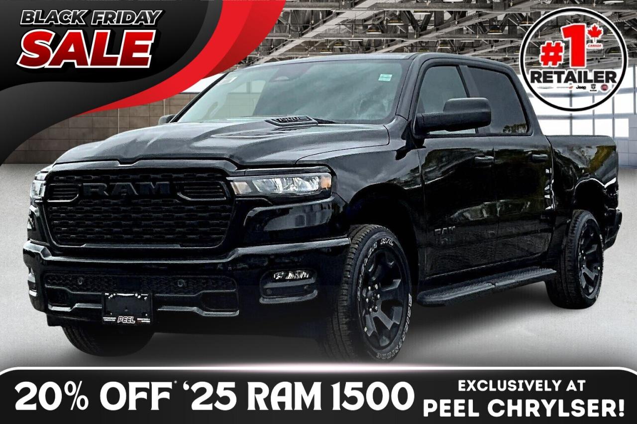 2025 RAM 1500 TRADESMAN CREW | Black Express Pkg | Buckets | V6 Photo0