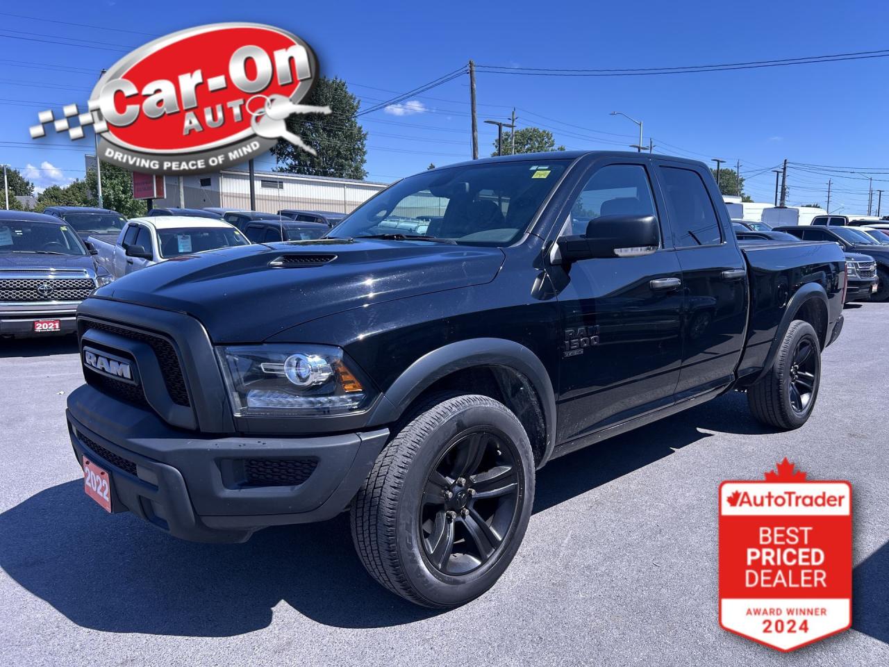 Used 2022 RAM 1500 Classic WARLOCK 4X4 | CARPLAY | 20IN ALLOYS | REAR CAM for sale in Ottawa, ON