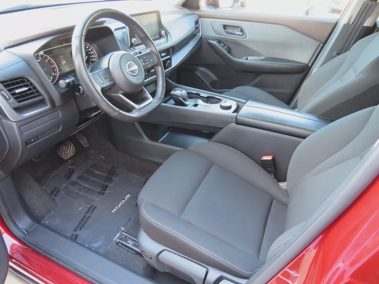 2023 Nissan Rogue S  | Clean Title | No Accidents | Safety Certified | Alloy Rims | AWD | Leather Wrapped Steering Wheel | Rear Privacy Cover | Digital Touchscreen | Reverse Camera | Cruise Control | Bluetooth | USB | Push Button Start Photo