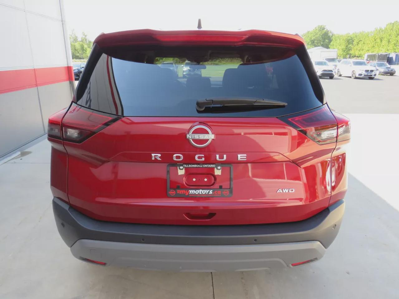 2023 Nissan Rogue S  | Clean Title | No Accidents | Safety Certified | Alloy Rims | AWD | Leather Wrapped Steering Wheel | Rear Privacy Cover | Digital Touchscreen | Reverse Camera | Cruise Control | Bluetooth | USB | Push Button Start Photo