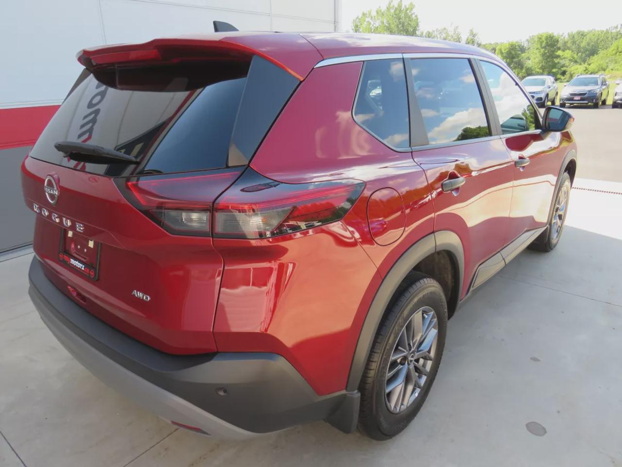 2023 Nissan Rogue S  | Clean Title | No Accidents | Safety Certified | Alloy Rims | AWD | Leather Wrapped Steering Wheel | Rear Privacy Cover | Digital Touchscreen | Reverse Camera | Cruise Control | Bluetooth | USB | Push Button Start Photo