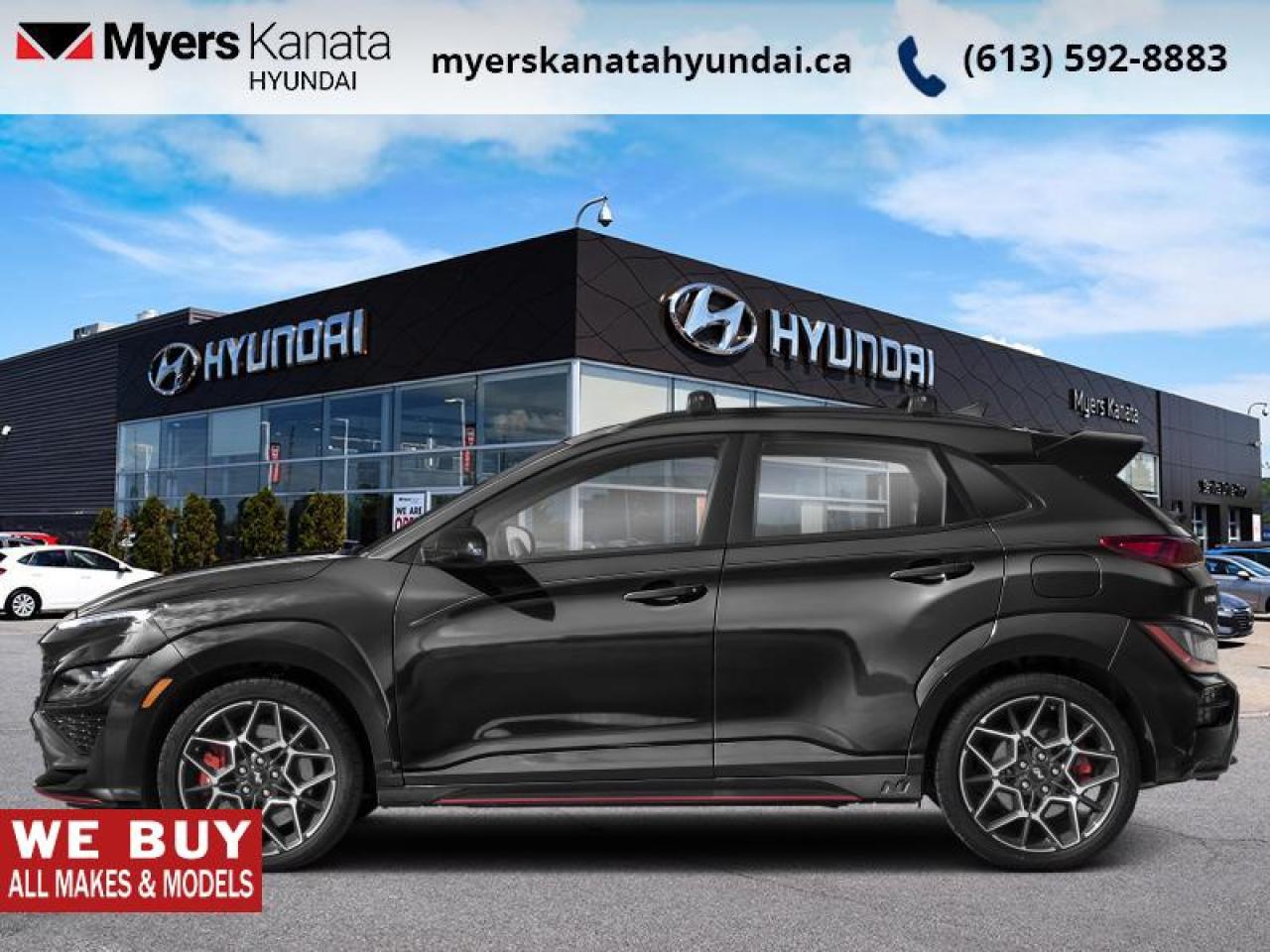 Used 2023 Hyundai KONA N DCT  - Sunroof -  Navigation for sale in Kanata, ON