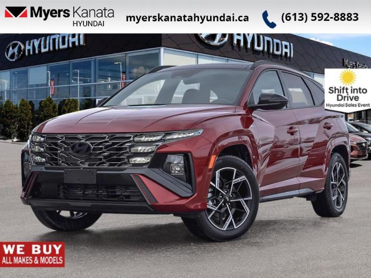 New 2025 Hyundai Tucson Hybrid N-Line AWD  - Sunroof - $156.70 /Wk for sale in Kanata, ON